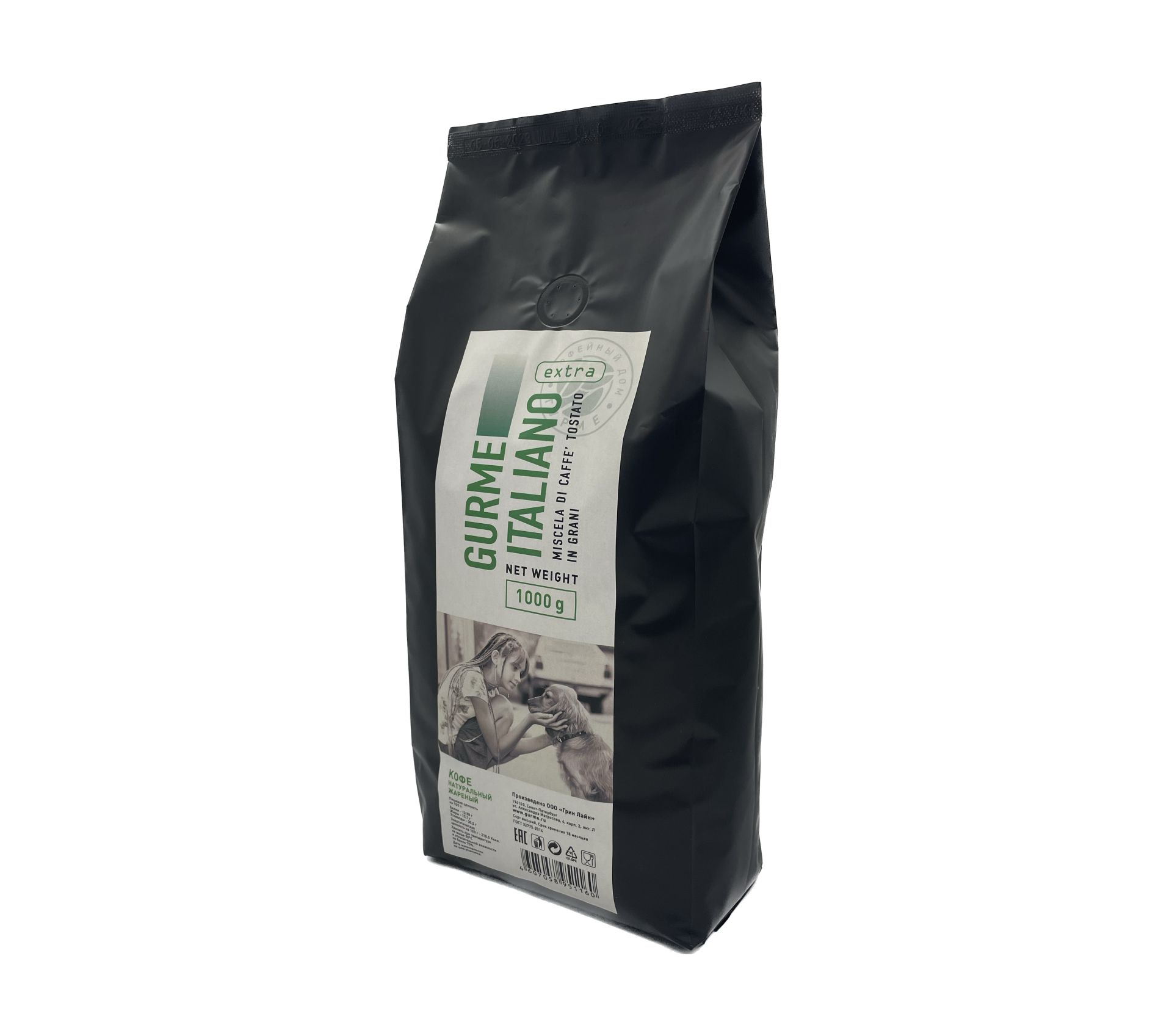 

Кофе молотый GURME ITALIANO EXTRA, 1 кг, ITALIANO EXTRA