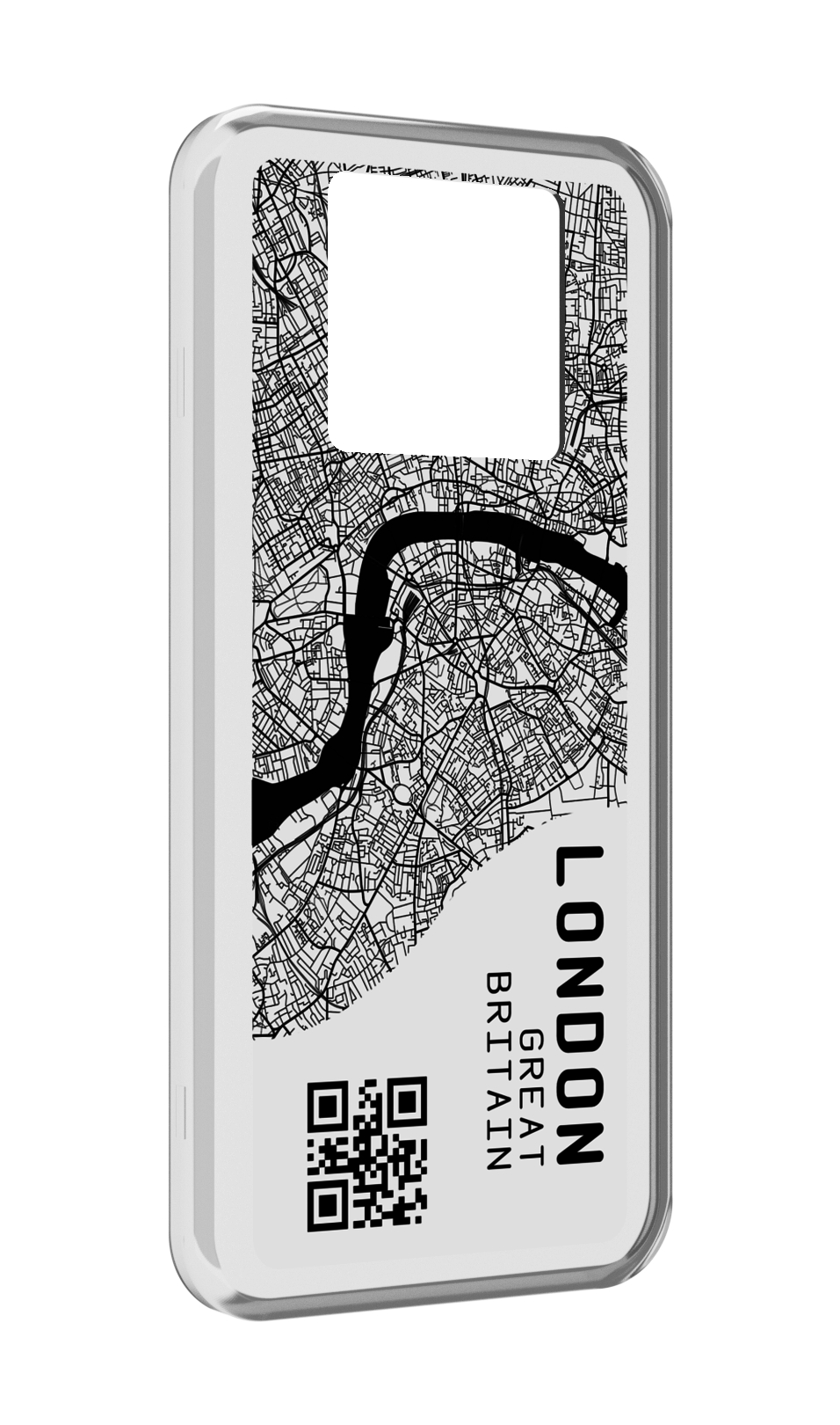 

Чехол MyPads схема-лондон для Black Shark 3 5G / Black Shark 3S, Прозрачный, Tocco