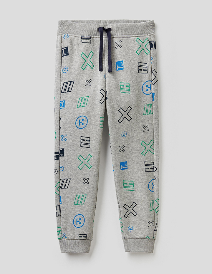 

Брюки для мальчиков Benetton цв. серый р.110, 21A_3VYYI0451