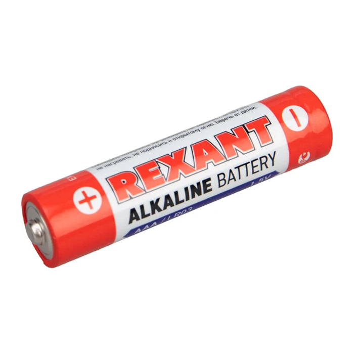 Батарейка Алкалиновая Rexant Alkaline AAA 15v 301013 140₽