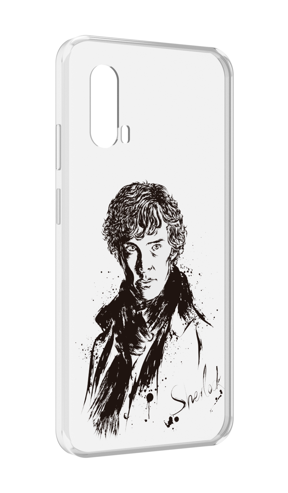 

Чехол MyPads шерлок холмс портрет для Blackview BV7100, Прозрачный, Tocco