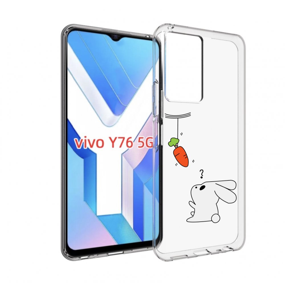 

Чехол MyPads морковка детский для Vivo Y76 5G, Прозрачный, Tocco
