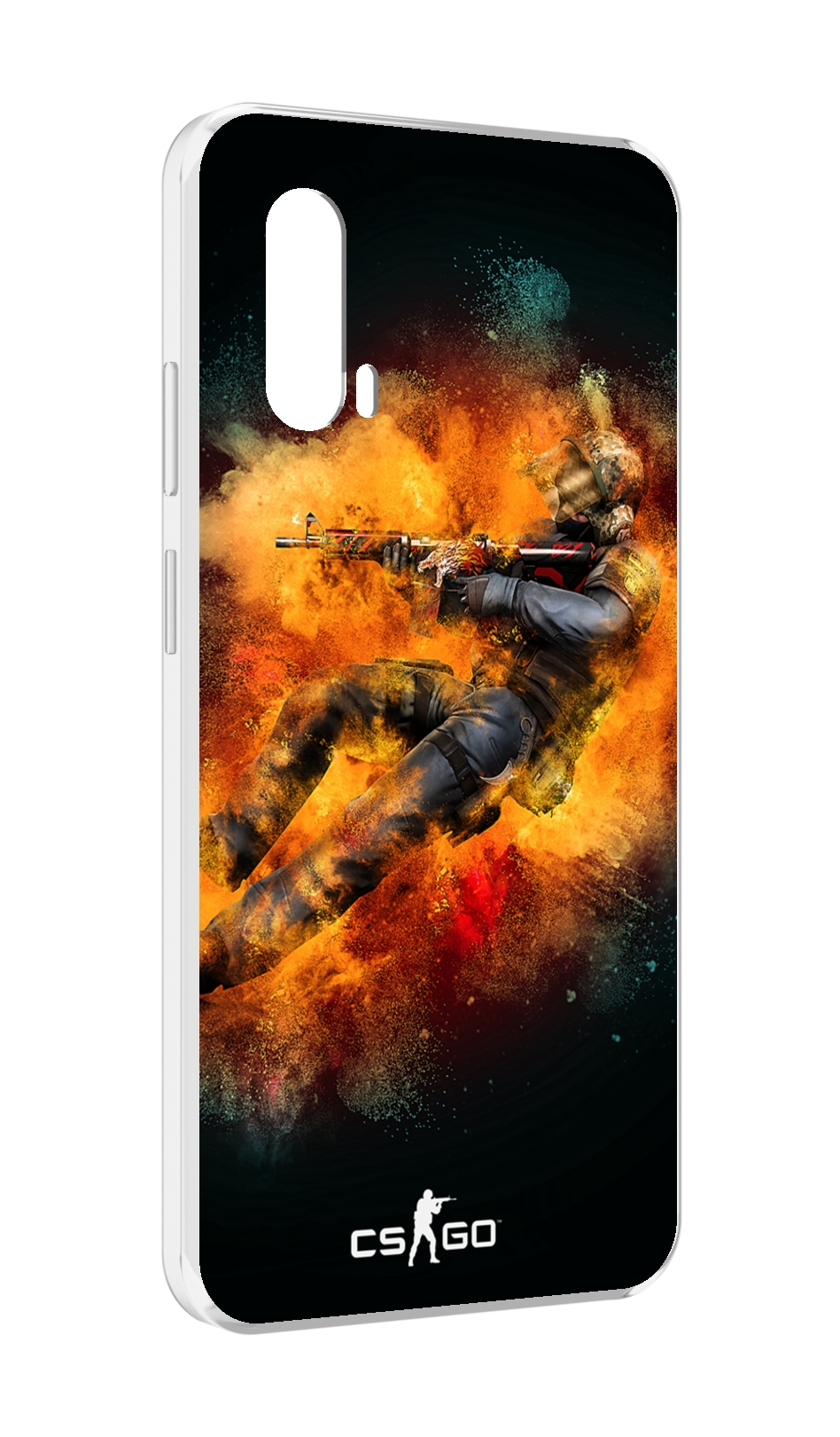 

Чехол MyPads CS-go Контр-террорист для Blackview BV7100, Прозрачный, Tocco