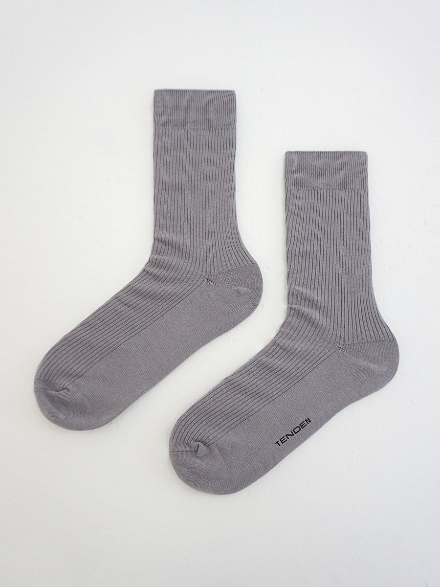 Комплект носков мужских TENDEN MSC23/01 серых 41-44, 2 пары