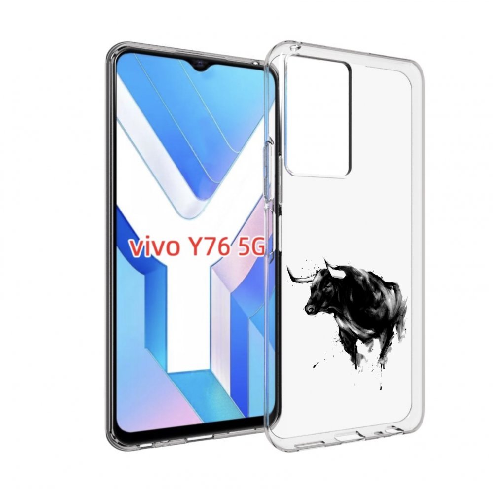 

Чехол MyPads бык для Vivo Y76 5G, Прозрачный, Tocco
