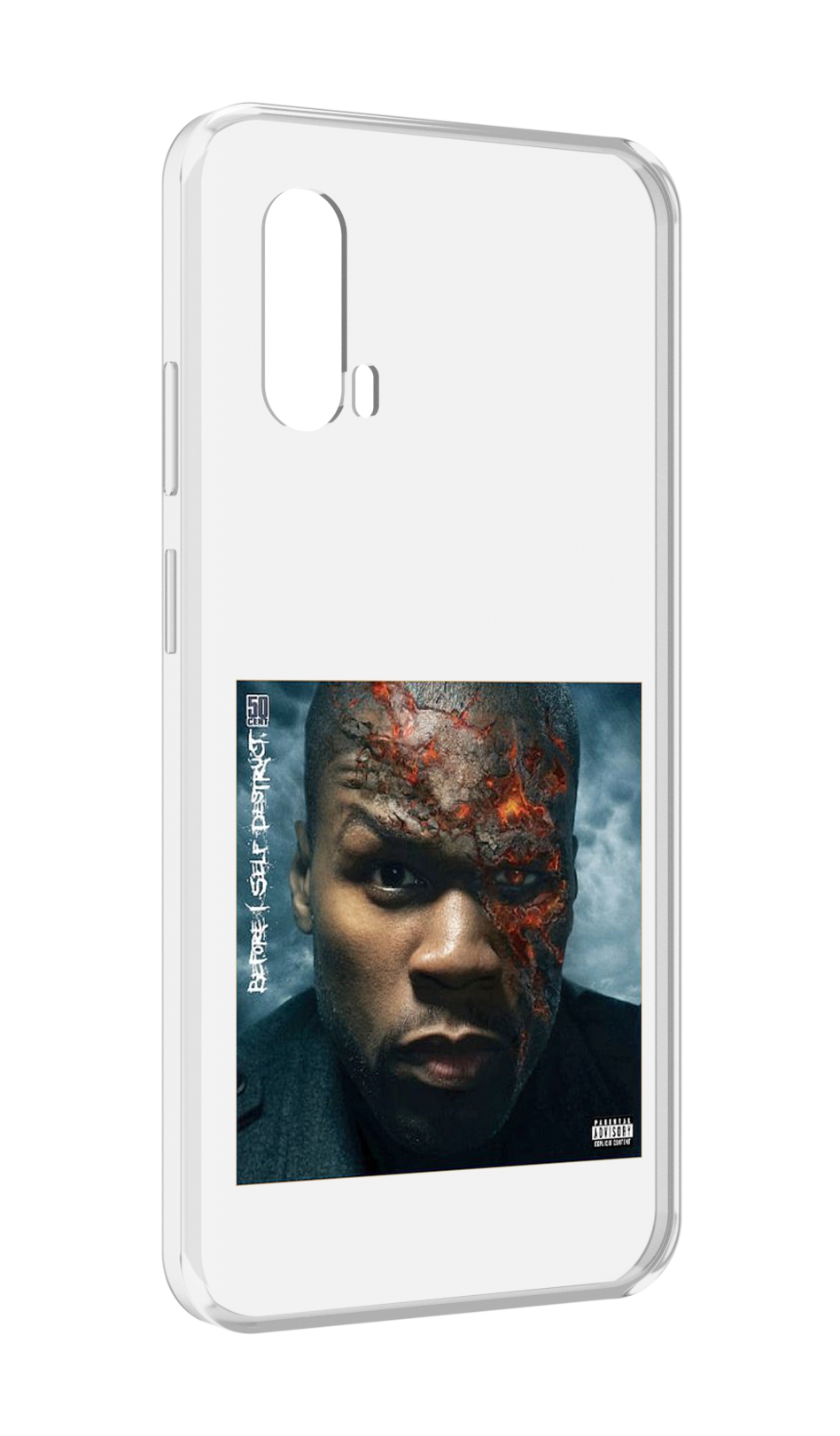 

Чехол MyPads 50 Cent - Before I Self Destruct мужской для Blackview BV7100, Прозрачный, Tocco