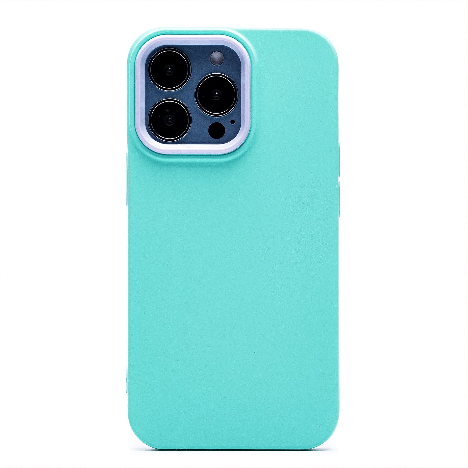 Чехол накладка SC262 BaseMarket для Apple iPhone 13 Pro (мятный)