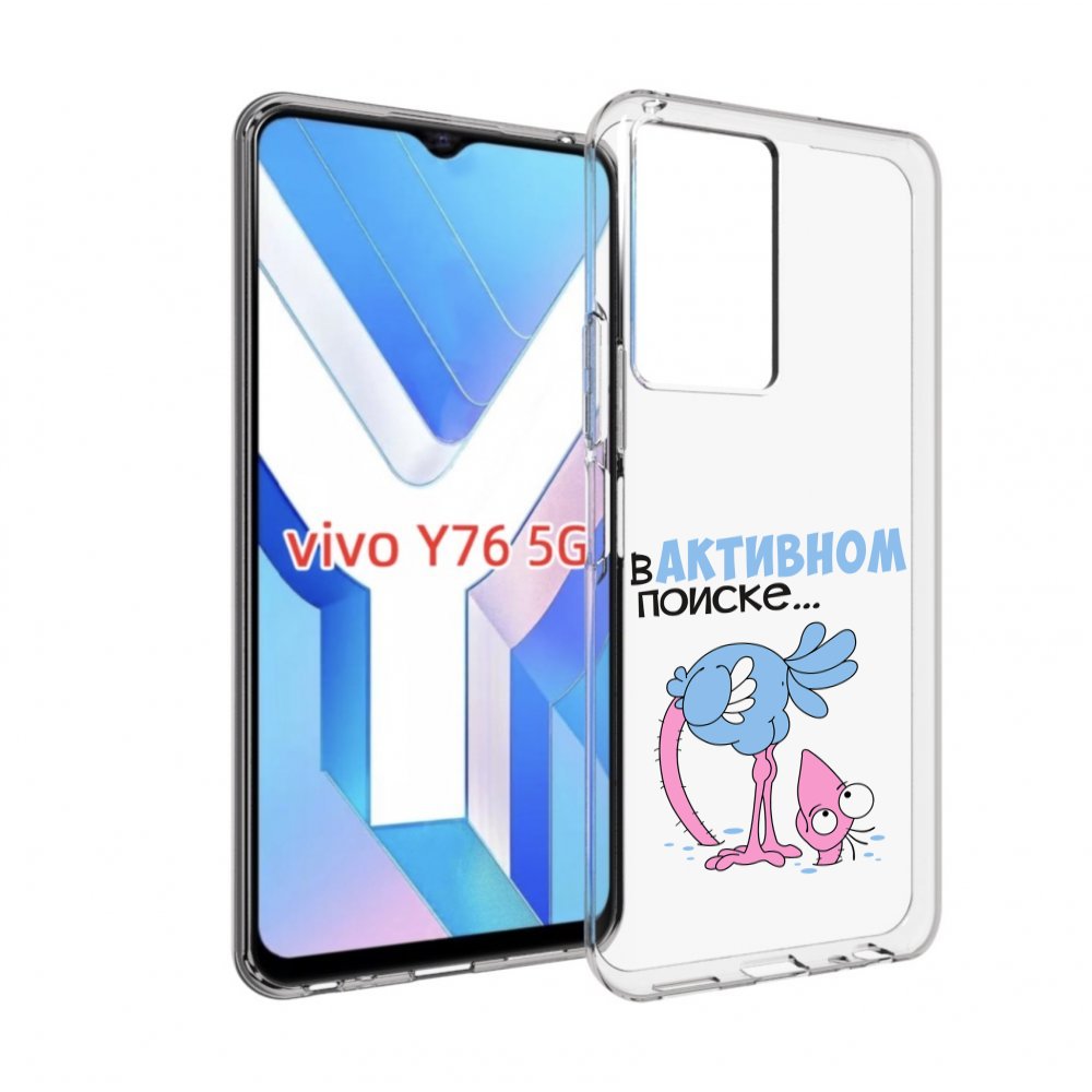 

Чехол MyPads в активном поиске для Vivo Y76 5G, Прозрачный, Tocco
