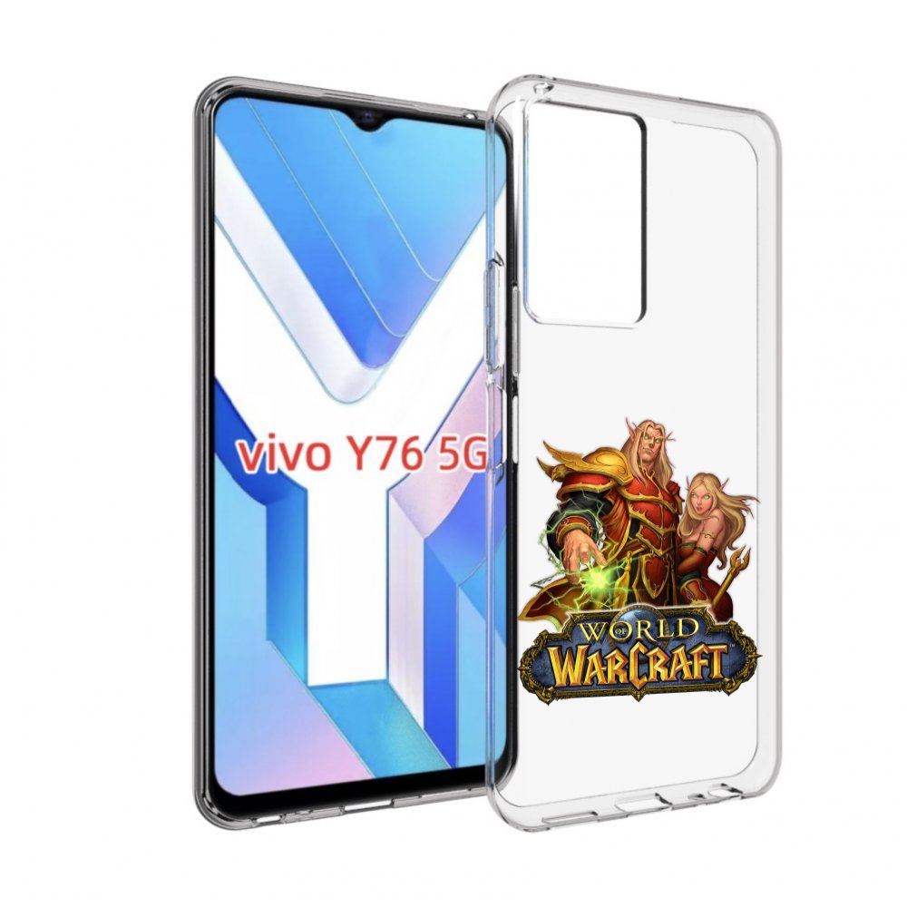 

Чехол MyPads варкрафт2 для Vivo Y76 5G, Прозрачный, Tocco