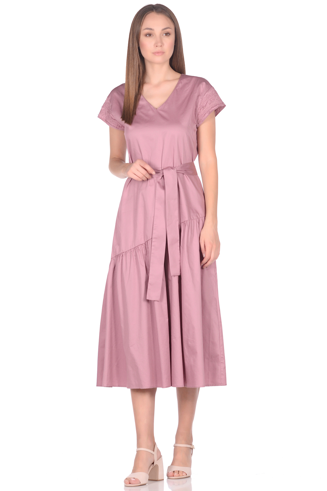 

Платье женское Baon B459050 розовое S, Розовый, B459050