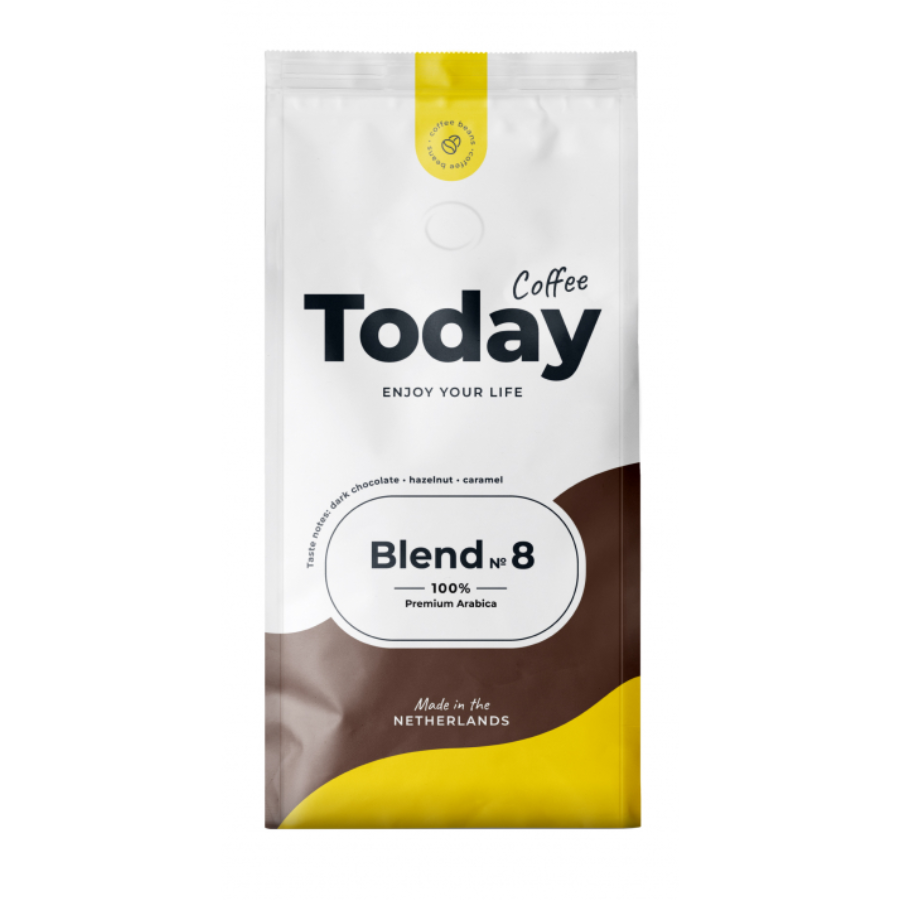 Кофе TODAY Blend 8 в зернаx 800г.
