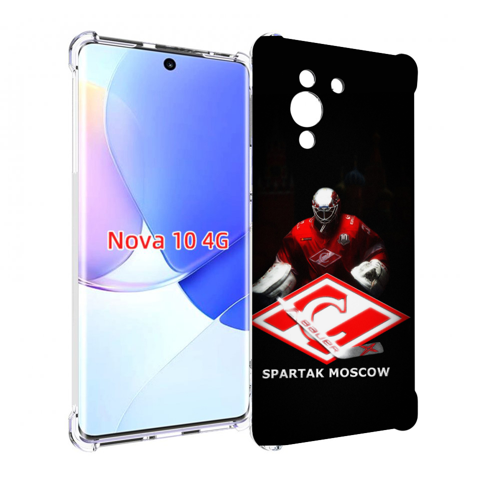 

Чехол MyPads спартак хоккеи мужской для Huawei Nova 10, Прозрачный, Tocco