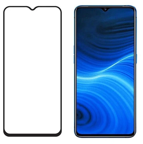 

Защитное стекло для Oppo A31 полное покрытие, черный