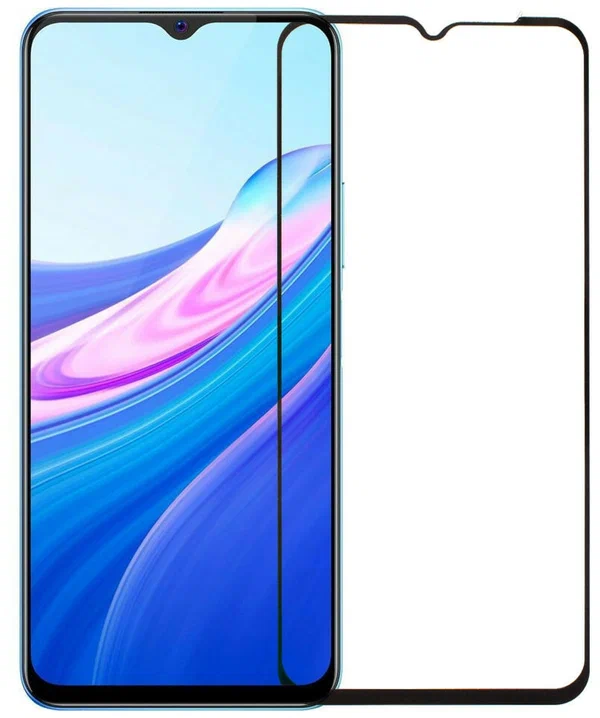 

Защитное стекло для Vivo Y21 (2021) полное покрытие, черный