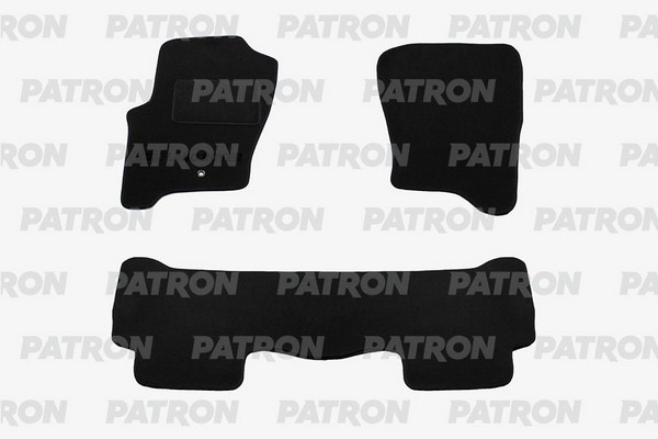 

PATRON Комплект автомобильных ковриков текстильных RANGE ROVER Sport 2005-2009 2 ряд сплош