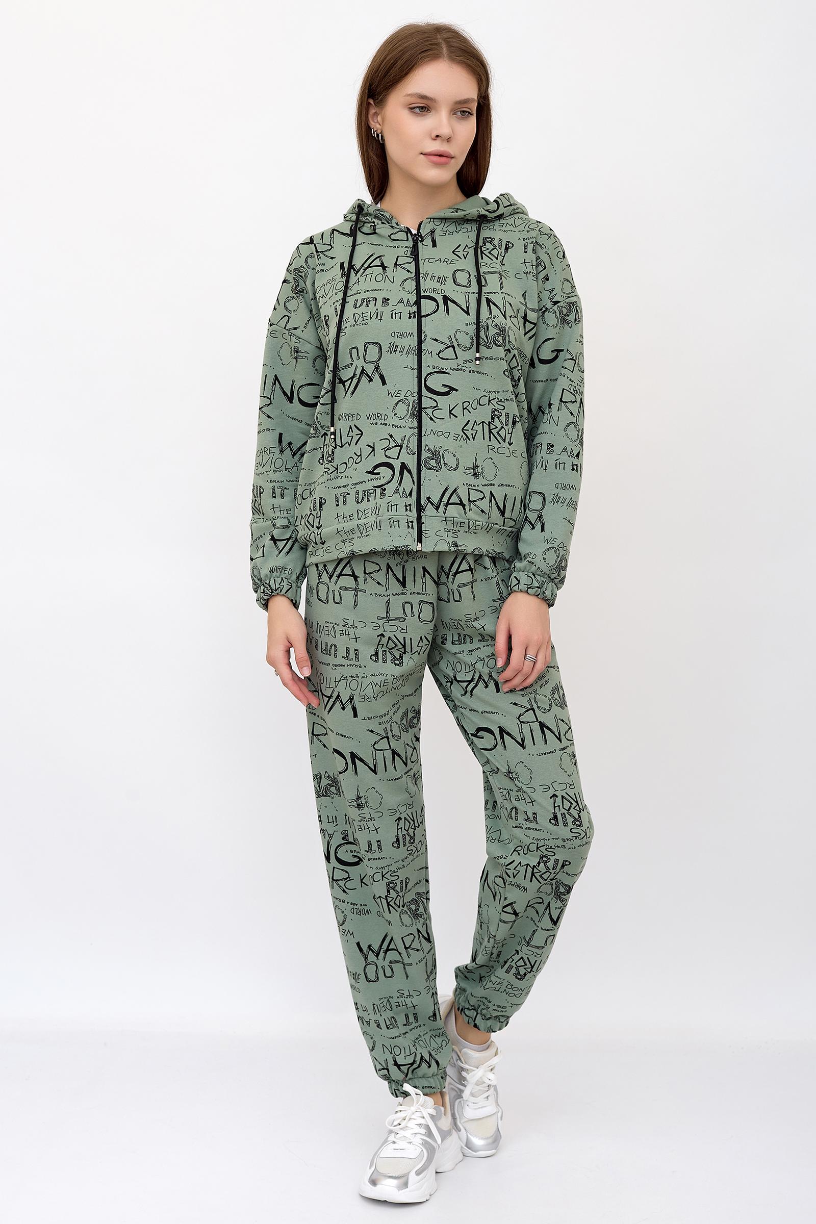 

Костюм женский LikaDress 18-1775 хаки 52 RU, 18-1775
