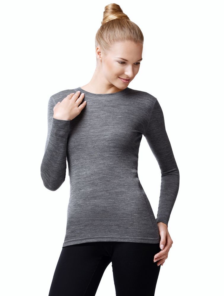 

Кофта женская Norveg Soft, серый меланж, Soft