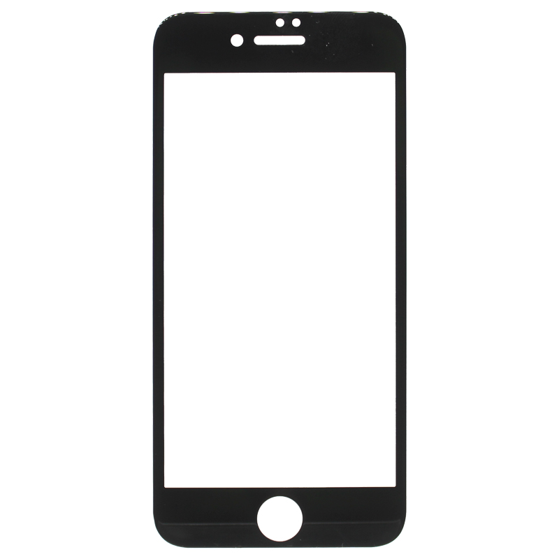 фото Защитное стекло basemarket для apple iphone se (2022) (полное покрытие) (черное)