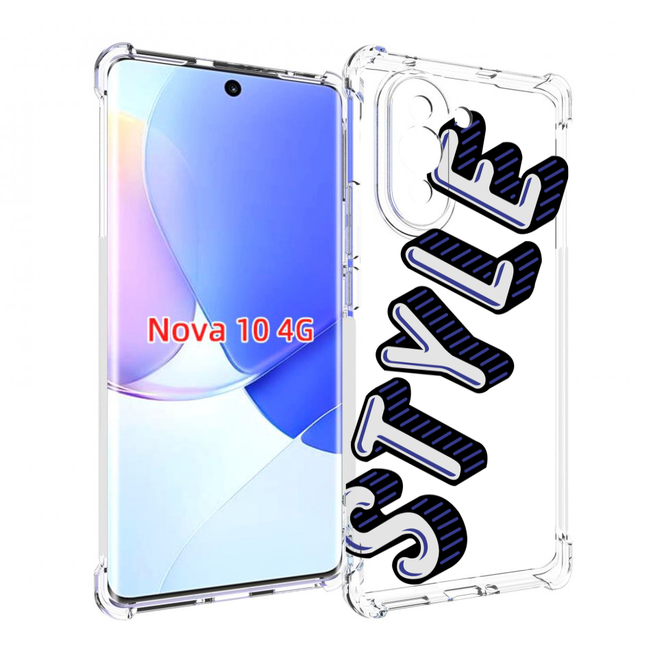 

Чехол MyPads стиль для Huawei Nova 10, Прозрачный, Tocco