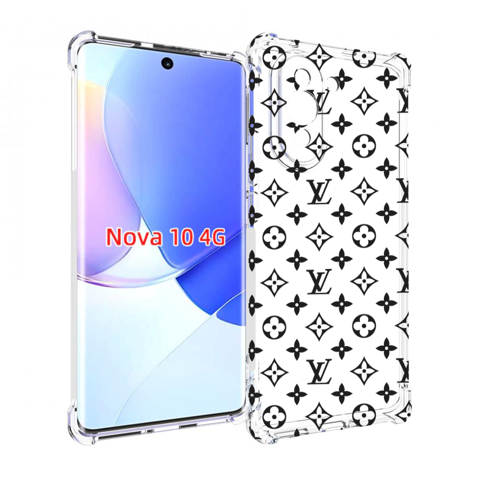 

Чехол MyPads стильный-принт-на для Huawei Nova 10, Прозрачный, Tocco