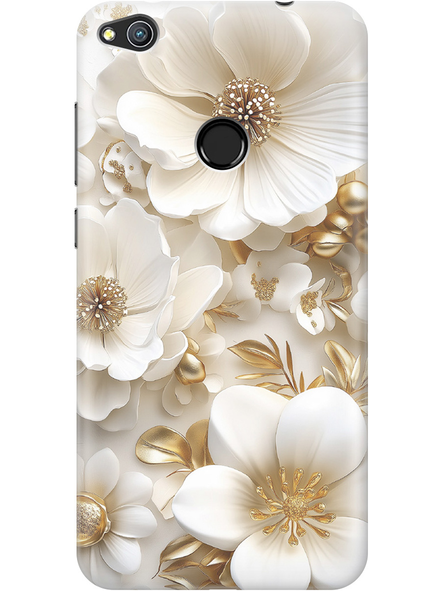 

Силиконовый чехол на Honor 8 Lite / Huawei P8 Lite (2017) с принтом 826810, Прозрачный;белый;золотистый, 714714524