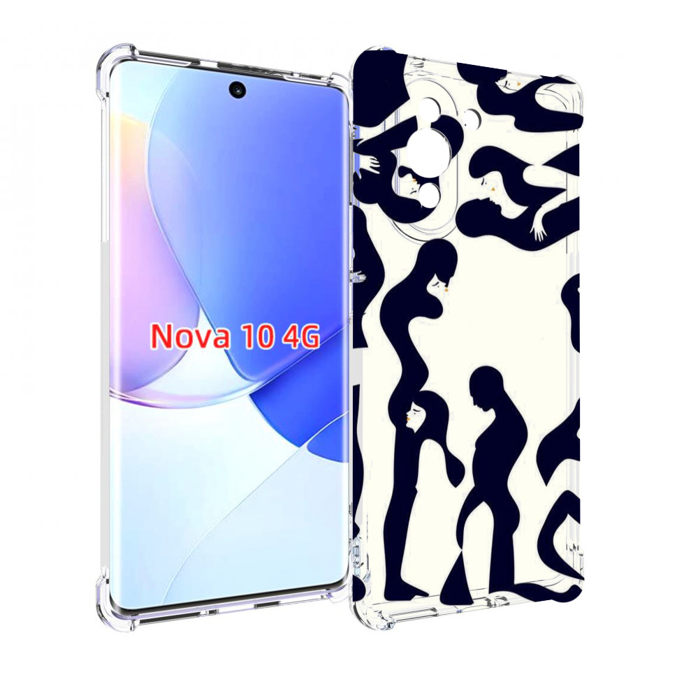 

Чехол MyPads схема-пар для Huawei Nova 10, Прозрачный, Tocco