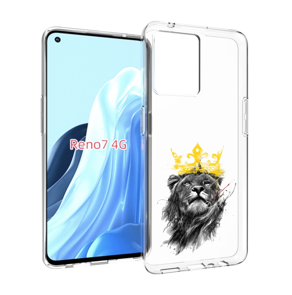 

Чехол MyPads король-лев для OPPO RENO 7 4G, Прозрачный, Tocco