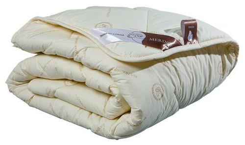 

Одеяло MERINO STANDART Евро 200x220 - Goldtex / шерсть мериноса / 1042