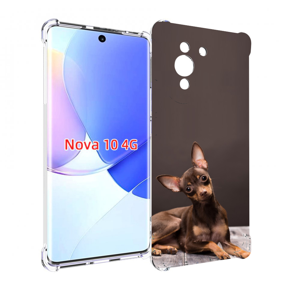

Чехол MyPads тои терьер для Huawei Nova 10, Прозрачный, Tocco