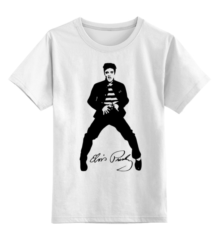 

Футболка детская Printio Cityswag elvis цв. белый р. 140, Cityswag elvis