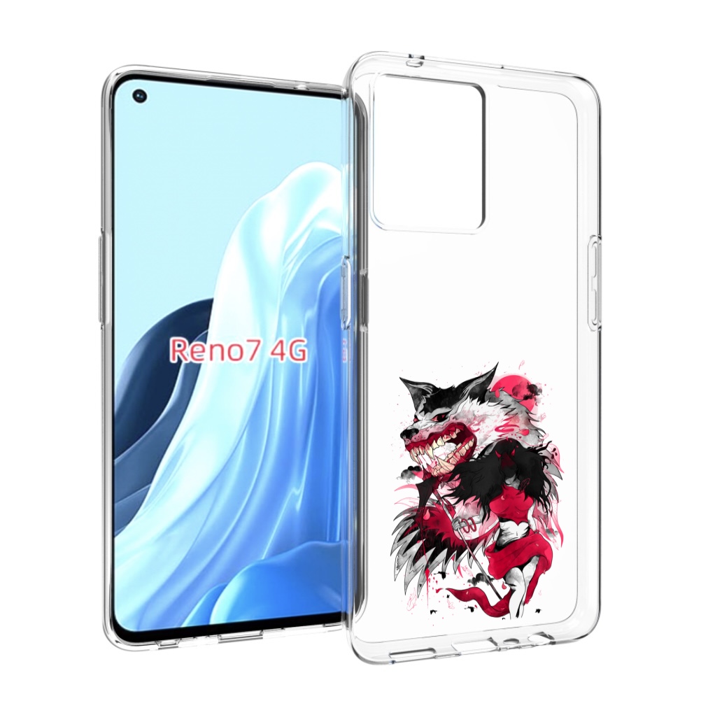 

Чехол MyPads красная шапочка для OPPO RENO 7 4G, Прозрачный, Tocco