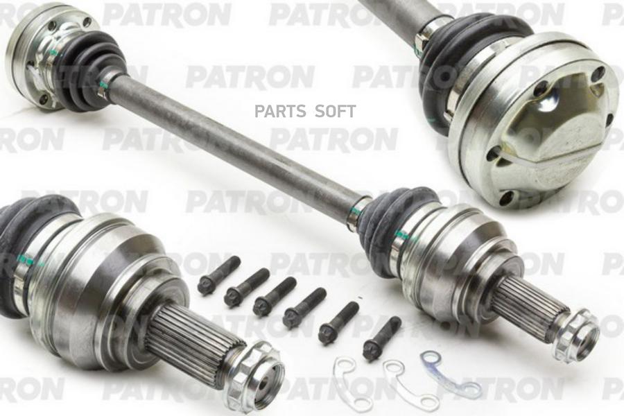 

Полуось лев. 30x618x58,7x6/100 BMW 1 / 3 series (E81/E87/E90/E91/E84) 07- PATRON PDS0584
