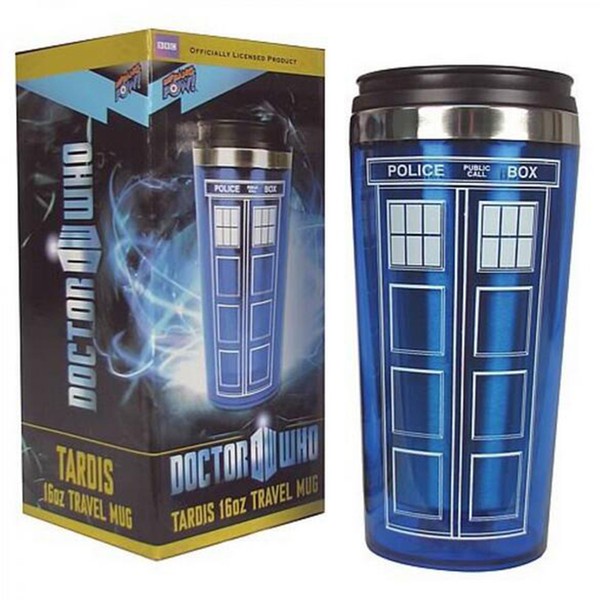 

Кружка термос в виде Тардиса TARDIS по сериалу Доктор Кто - Doctor Who