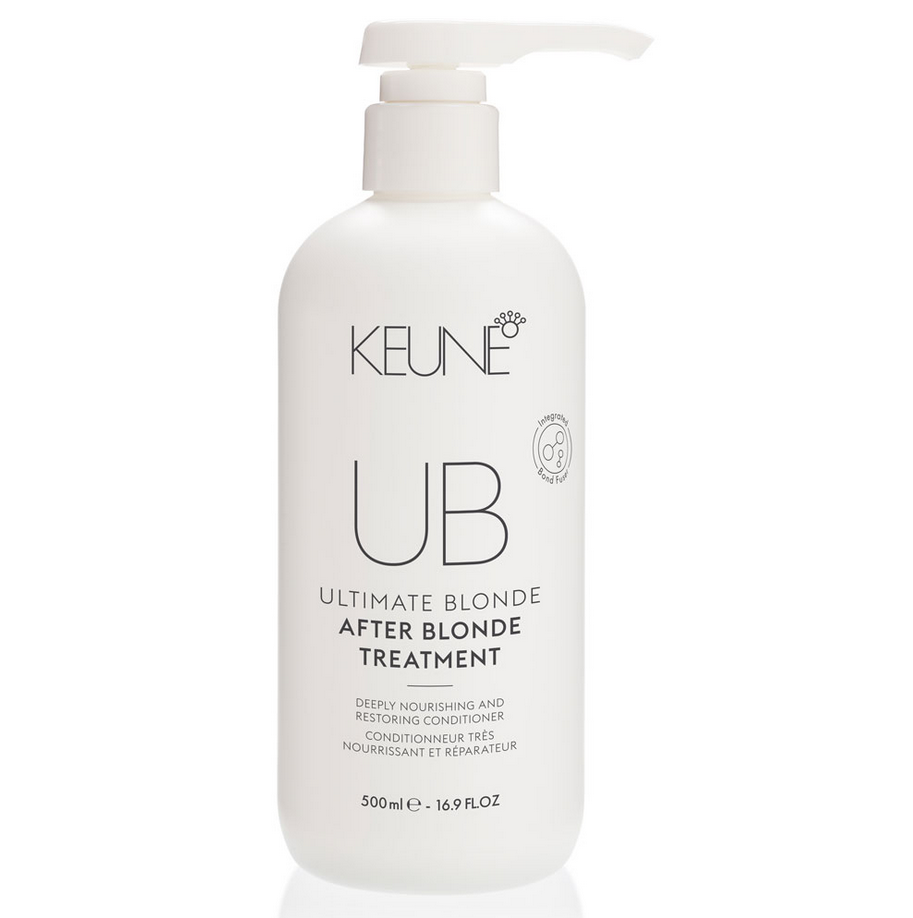 Кондиционер-уход Keune UB After Blonde Treatment 500 мл масло блонд уход с маслом арганы и маслом семян льна oil treatment blonde fine hair 100 мл