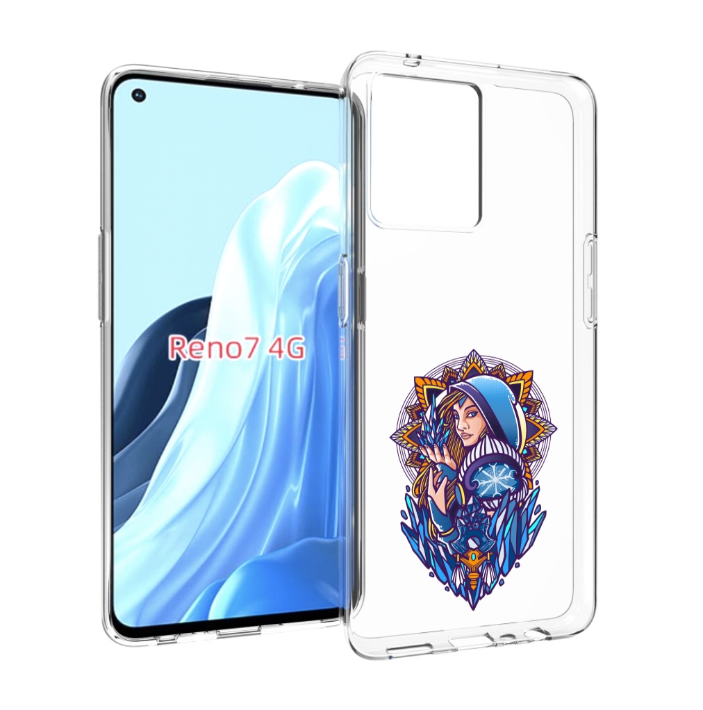 

Чехол MyPads кристал мейден дота 2 для OPPO RENO 7 4G, Прозрачный, Tocco