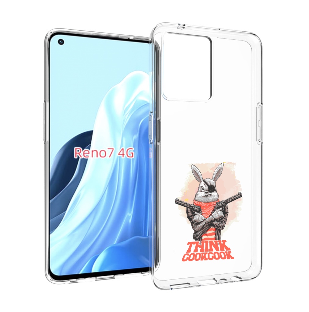 

Чехол MyPads кролик пират для OPPO RENO 7 4G, Прозрачный, Tocco
