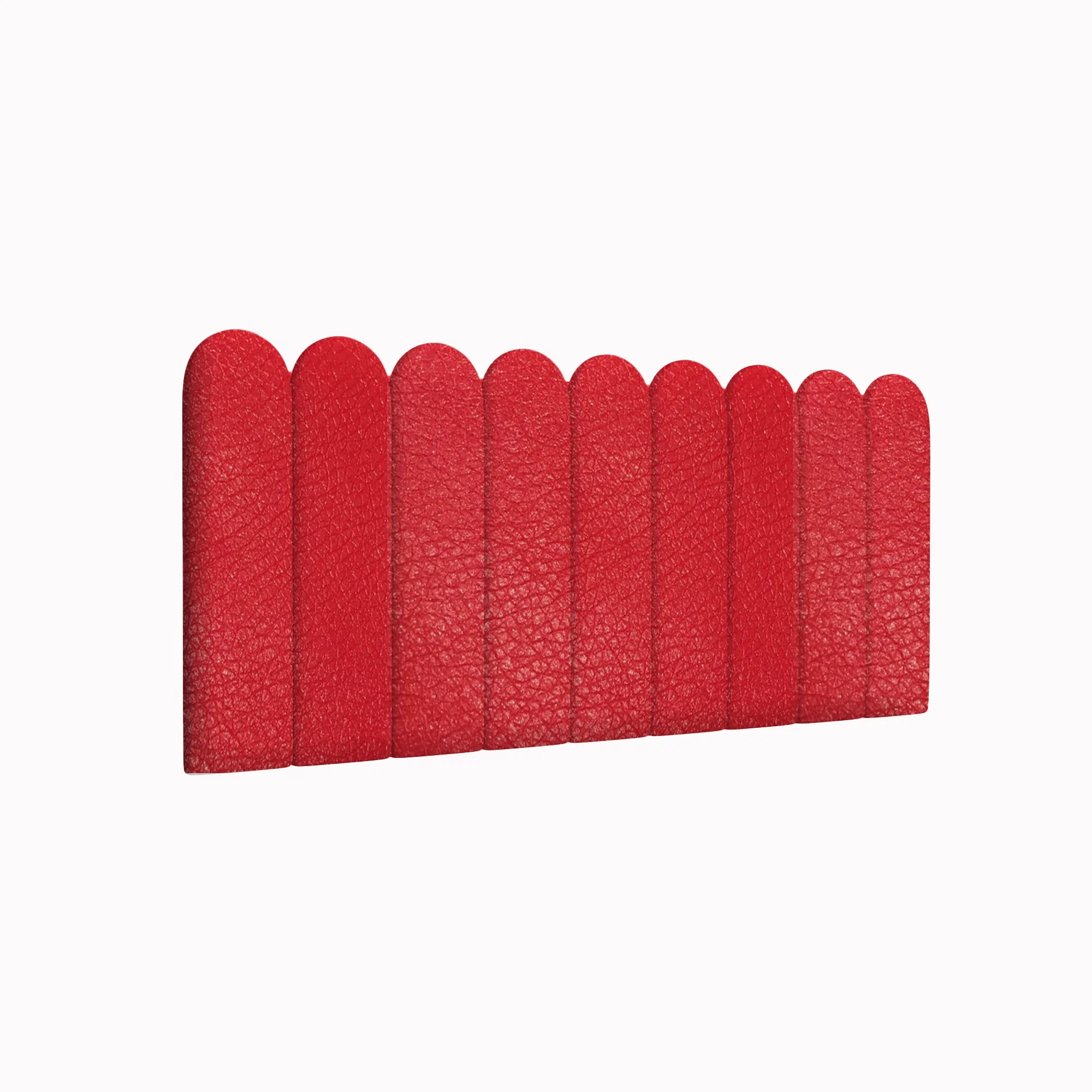 фото Стеновая панель eco leather red 15х60r см 2 шт. tartilla