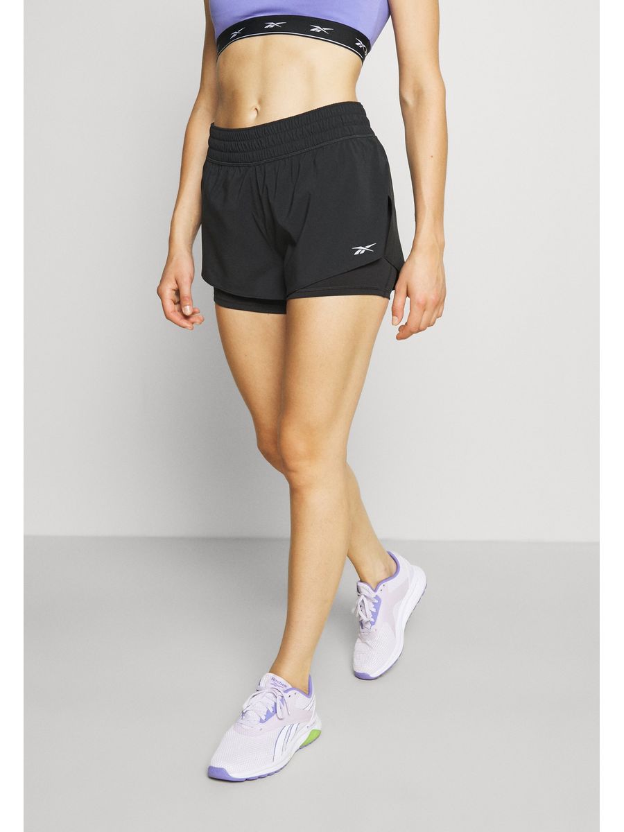 

Спортивные шорты женские Reebok RE541E11L черные 2XL, Черный, RE541E11L