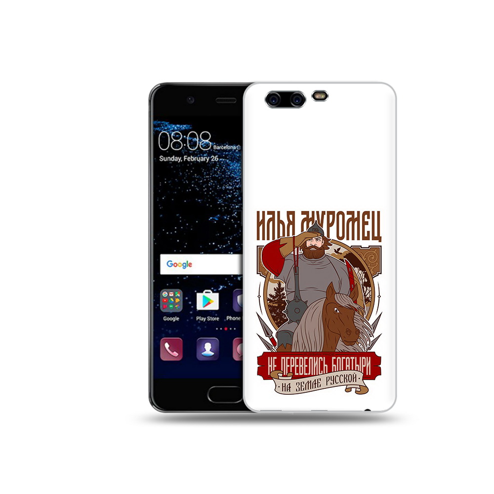 

Чехол MyPads Tocco для Huawei P10 Илья Муромец (PT60870.50.92), Прозрачный, Tocco