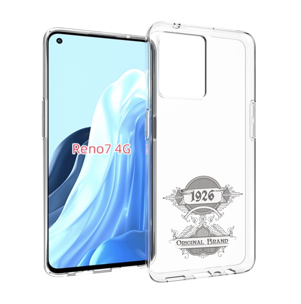 

Чехол MyPads логотип черно белый для OPPO RENO 7 4G, Прозрачный, Tocco