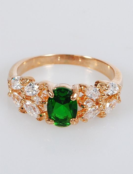 

Кольцо из бижутерного сплава р. 17 Lotus Jewelry 43R-29Gcz, фианит/циркон, 43R-29Gcz