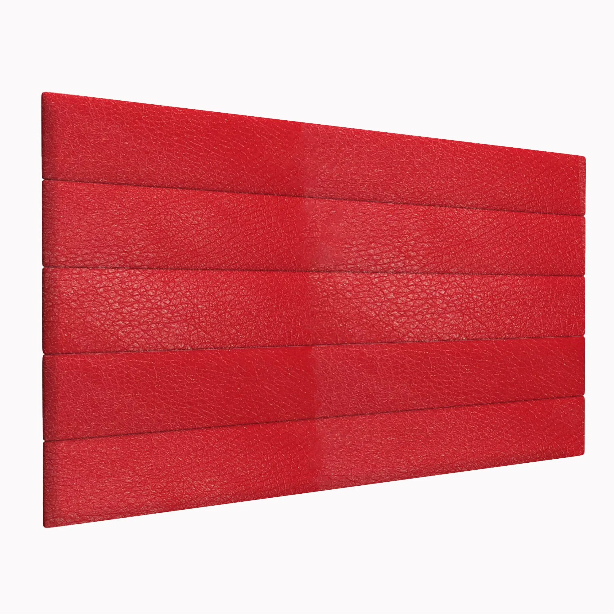 фото Стеновая панель eco leather red 20х180 см 1 шт tartilla