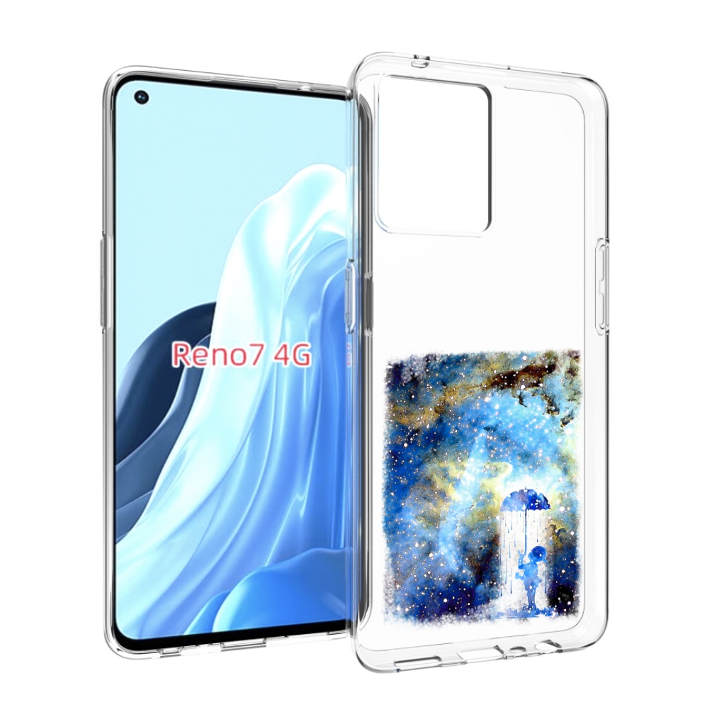 

Чехол MyPads мальчик в небе для OPPO RENO 7 4G, Прозрачный, Tocco