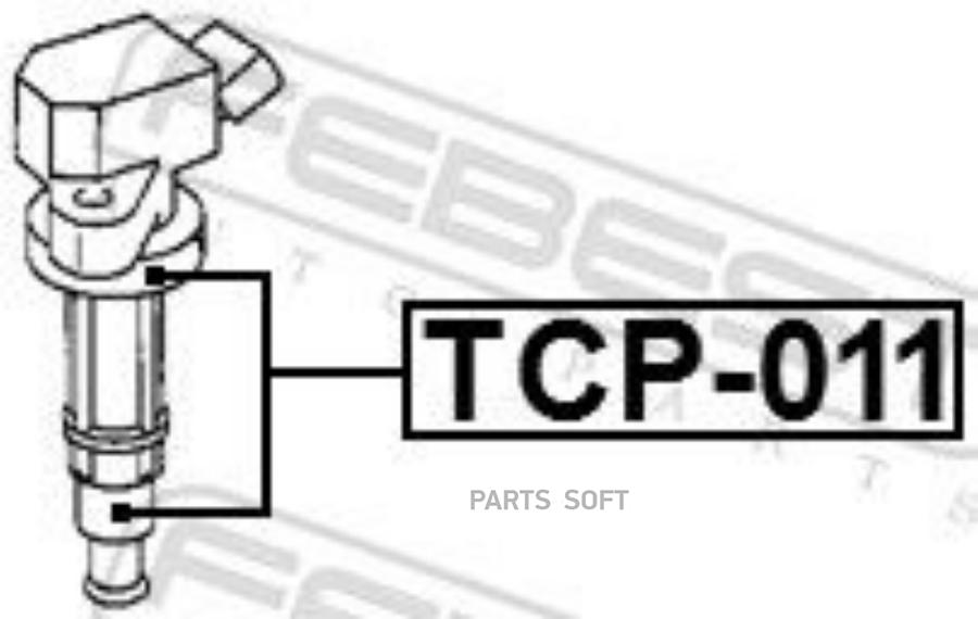 FEBEST TCP-011 Наконечник катушки зажигания TOYOTA RAV4 2005-2012 TCP-011 1шт