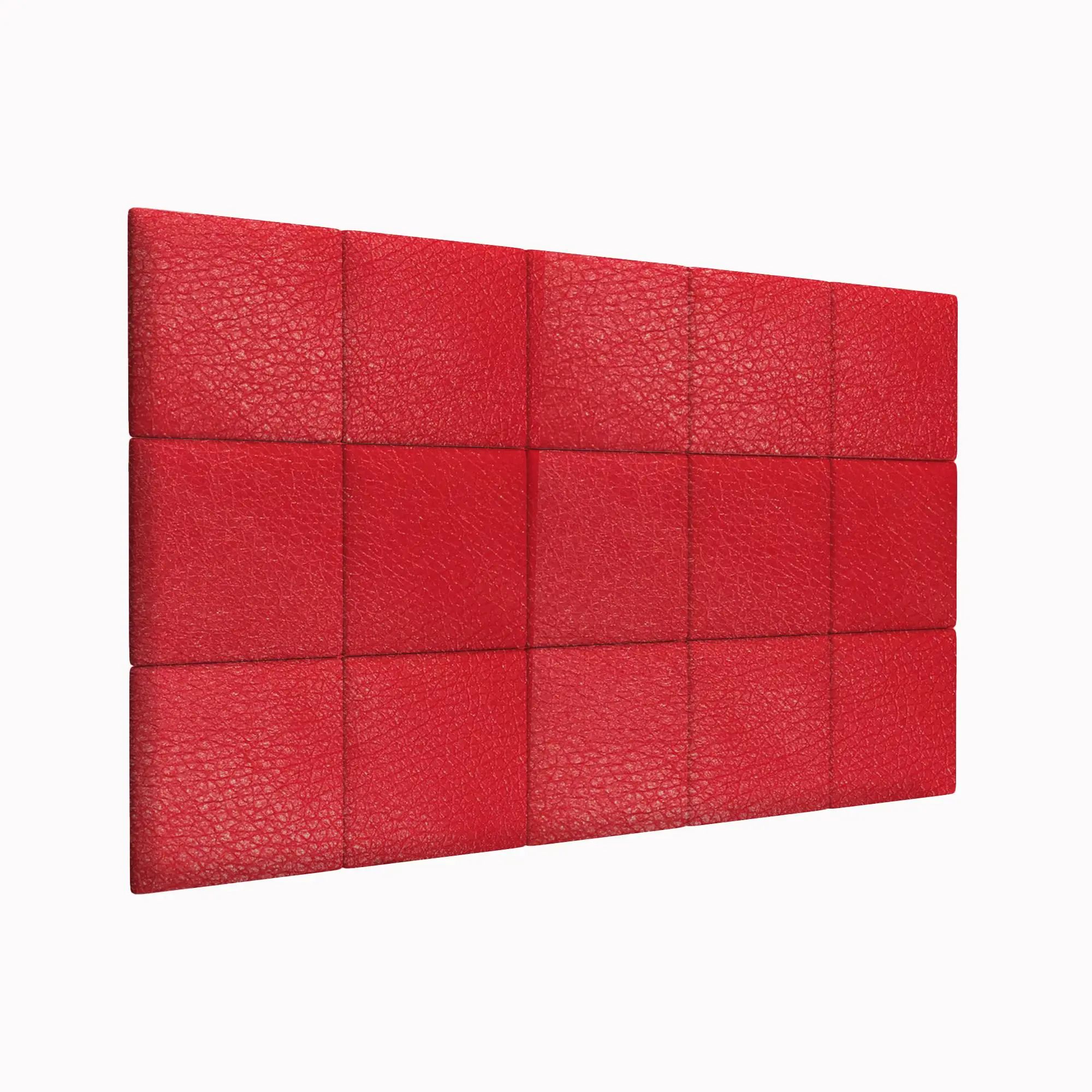 фото Стеновая панель eco leather red 30х30 см 4 шт. tartilla