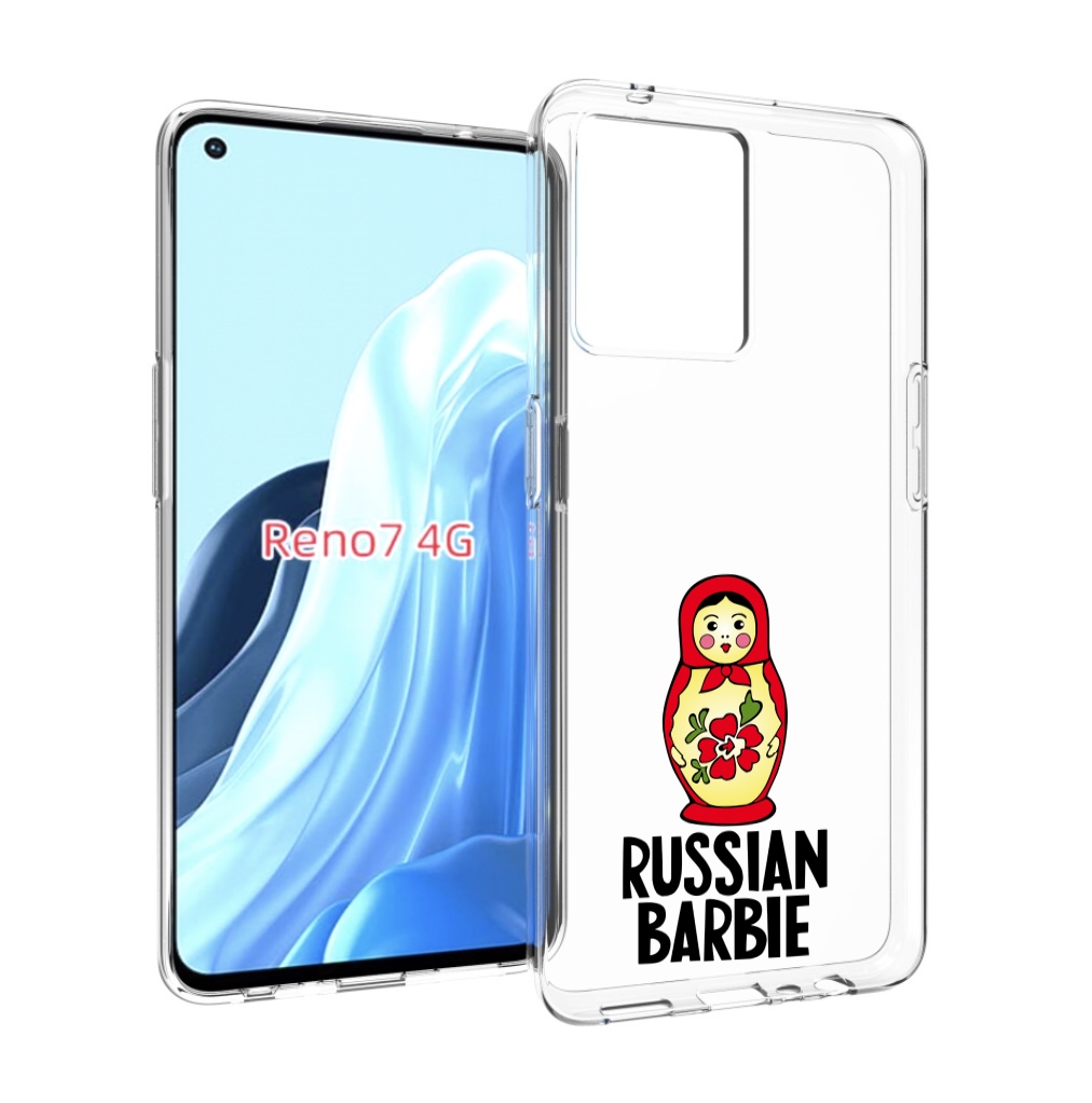 

Чехол MyPads матрешка для OPPO RENO 7 4G, Прозрачный, Tocco