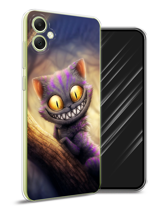 

Чехол Awog на Samsung Galaxy A05 "Cheshire Cat", Фиолетовый;желтый, 2108750-1