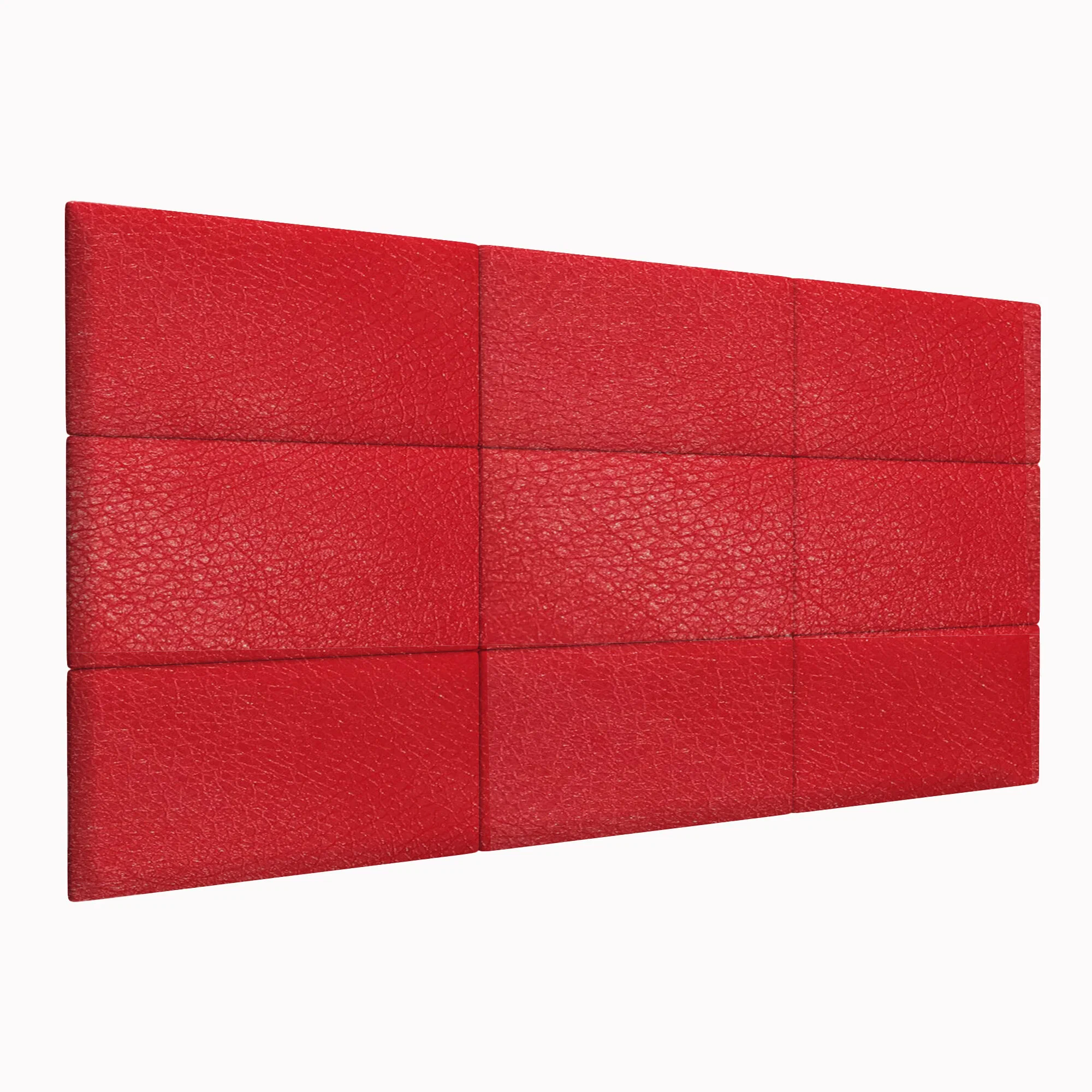 фото Стеновая панель eco leather red 30х60 см 1 шт. tartilla