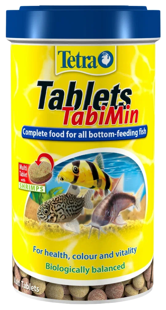 фото Корм для рыб tetra tablets tabimin для донных рыб, таблетки, 1040 т, 4 шт