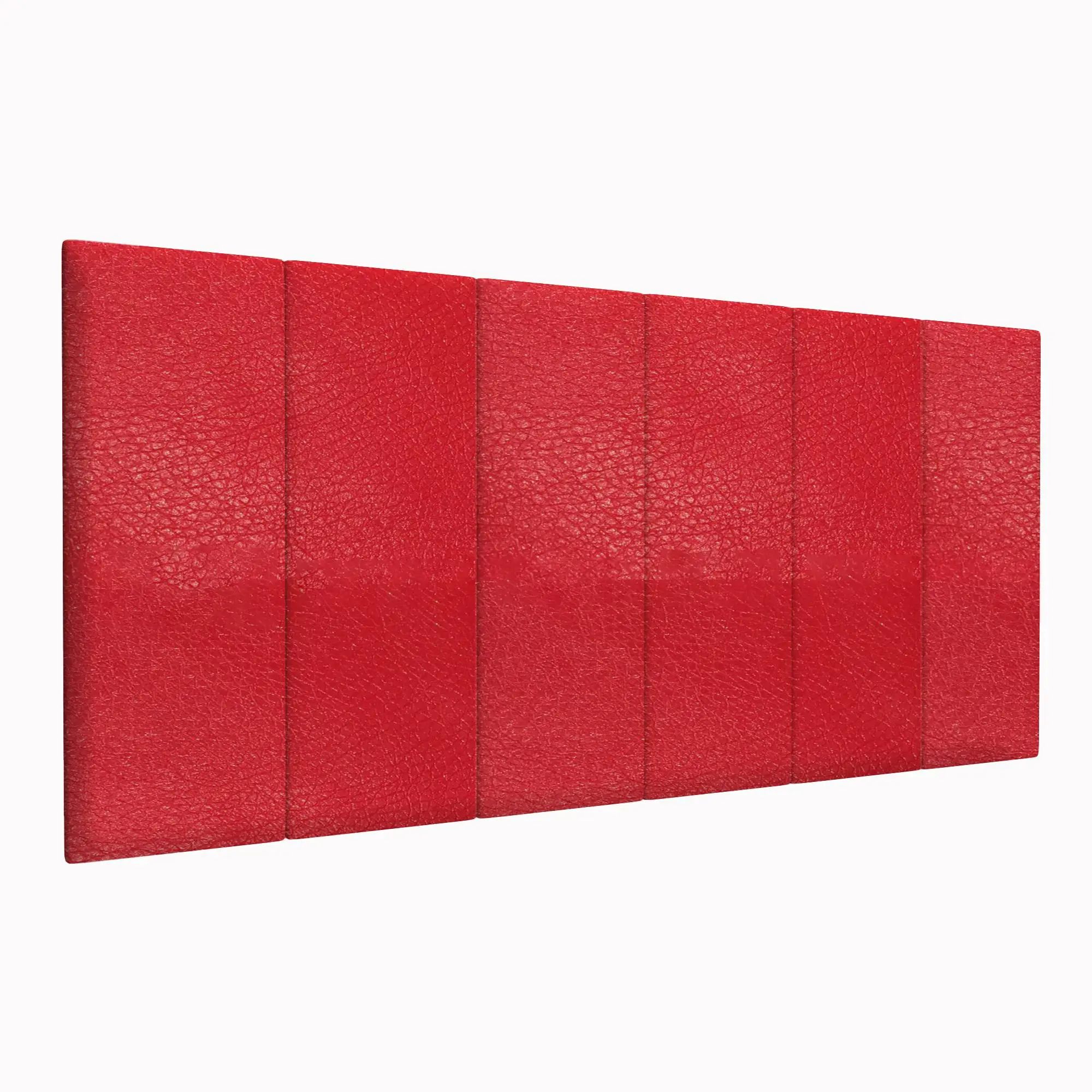 фото Стеновая панель eco leather red 30х80 см 1 шт. tartilla